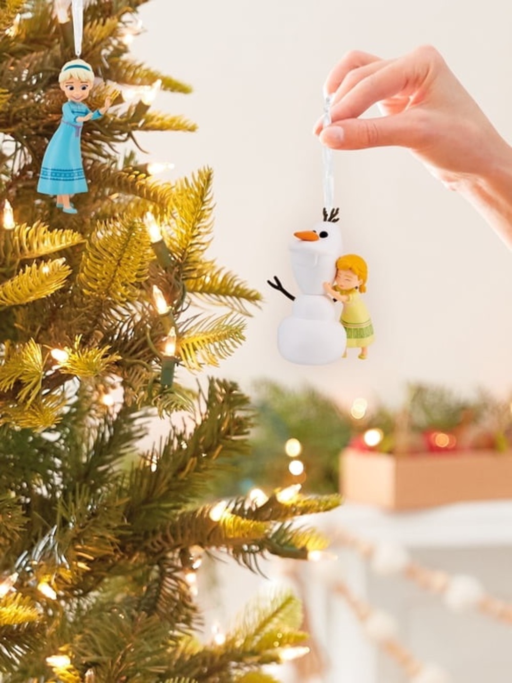 Hallmark Ornaments (Disney Frozen Elsa, Anna and Olaf)